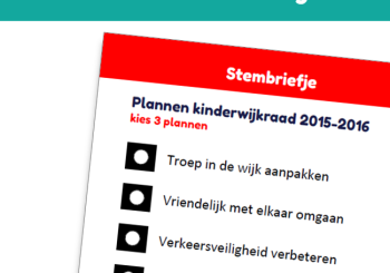 Uitslag verkiezing plannen voor 2016