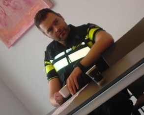 Wijkagent op bezoek bij Kinderwijkraad